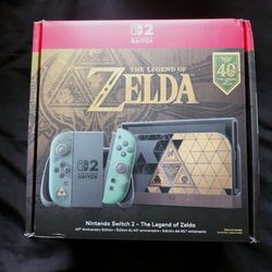 Switch 2 The Legend of Zelda Edition Nintendo Ocarina 40th
