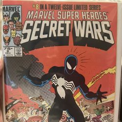Nm+ Marvel Super Heroes secret Wars #8 Newsstand 
