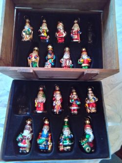 Thomas Pacconi Classics Santa Christmas Ornaments 