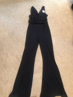 Black jump suit