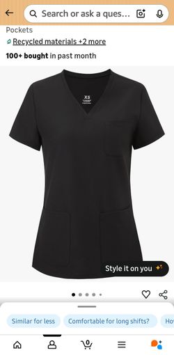 2x Brand New Scrub Tops