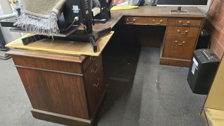 Office, Home Corner Desk.  Solid Wood