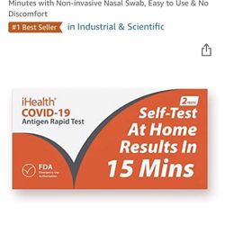 COVID Test Kit With 2 Tests