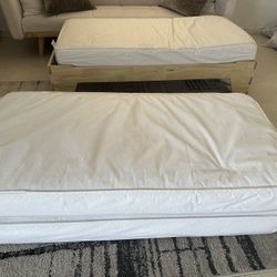 3 Mattresses 1 Montessori Bedframe