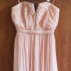 JCrew Blush Strapless Dress, Size 00