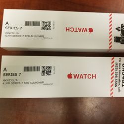 Apple Watch SERIES 7 41MM BRAND NEW RED EDITION 