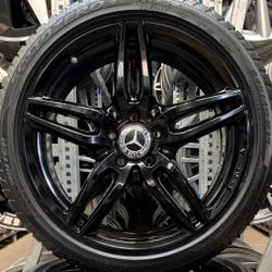 AMG Rims Mercedes-Benz Wheels Clk Cla Cls C250 C300 E300 E350 Sl Rims GLA Rims C Class E Class S Class Wheels 