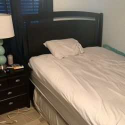 Queen Sleigh Bed frame 