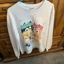 Bluey Adult Sweatshirt 