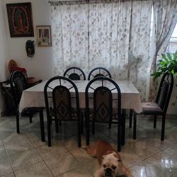 Glass Dining Table And Chairs