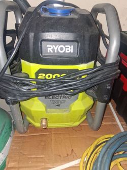 Ryobi water pressure 2000 psi