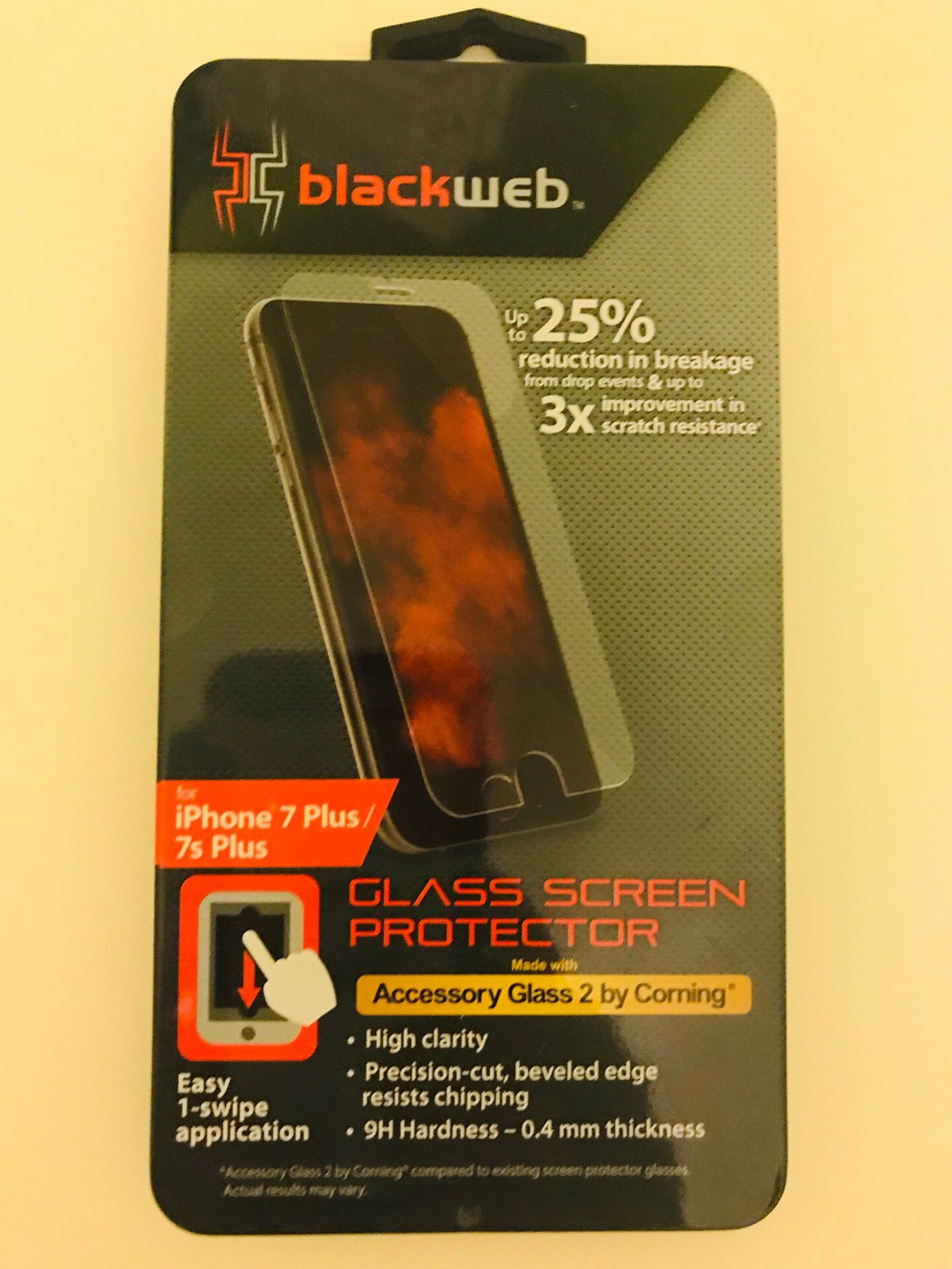 iPhone 7 Plus tempered glass screen protector