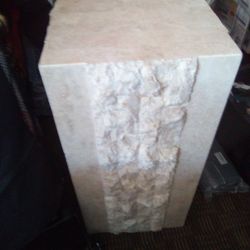 Marble Pillar/ End Table 