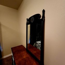 Dresser With Mirror And Side Table