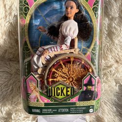 Mattel Barbie Wicked Nessarose Wheelchair Doll Error URL Recall Rare Collector
