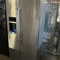 Kitchen Aid Stainless Side By Side Refrigerator