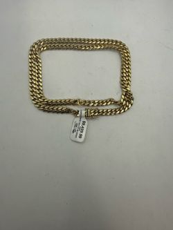 40.3 Dwt / 62.66G 14Karat Yg Cuban link Chain