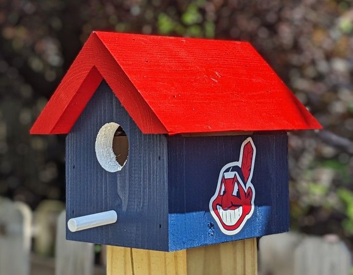 Chief Wahoo Bird House