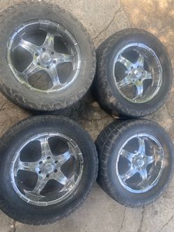 20” Chevrolet 6 lug wheels