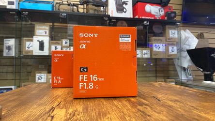Sony FE 16mm f1.8