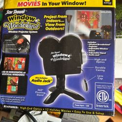 Display Jazzing Holiday Movies In Your Window 