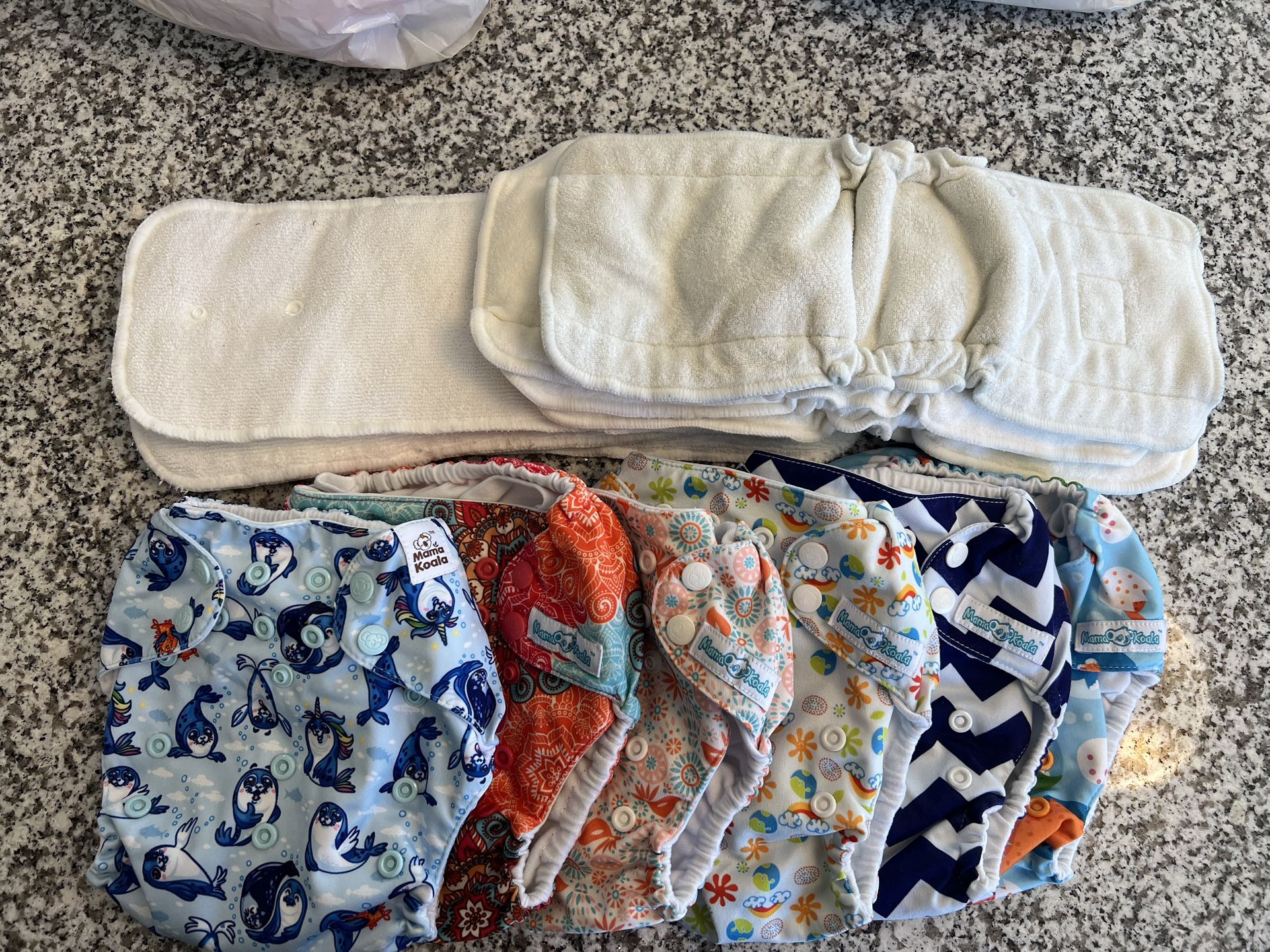 Mamakoala Cloth Pocket Diapers And Inserts