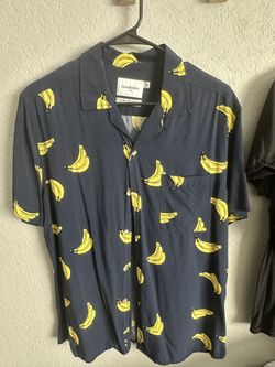 Banana Button Up Shirt