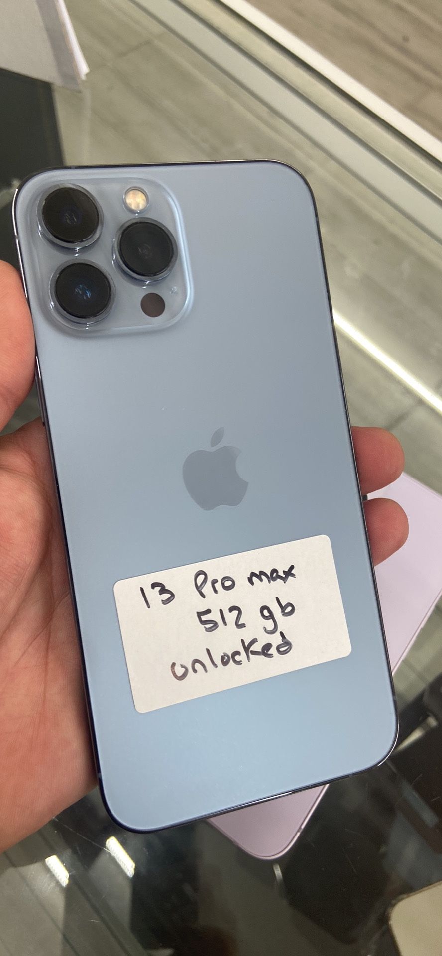 13 Pro Max Unlocked. Cash Or $50 Down W Approval