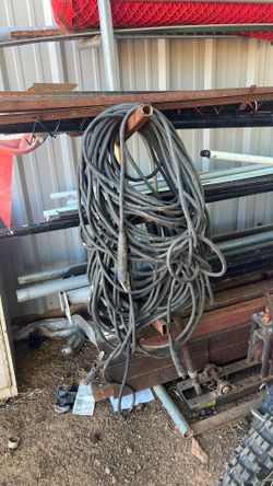 No. 2 to 2/0 (00) AWG copper welding cable.