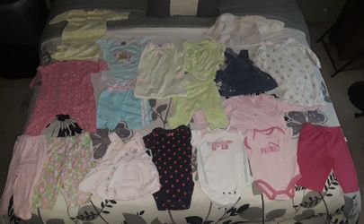 Girls baby 0-3 months lot