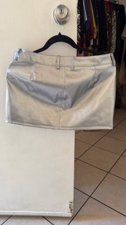 Silver skirt