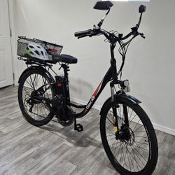 Gocio 26 in. Electric Bicycle 500W 48V Adjustable Ebike for Adults