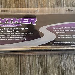 Panther Auxiliary Motor Steering Kit Stainless Steel