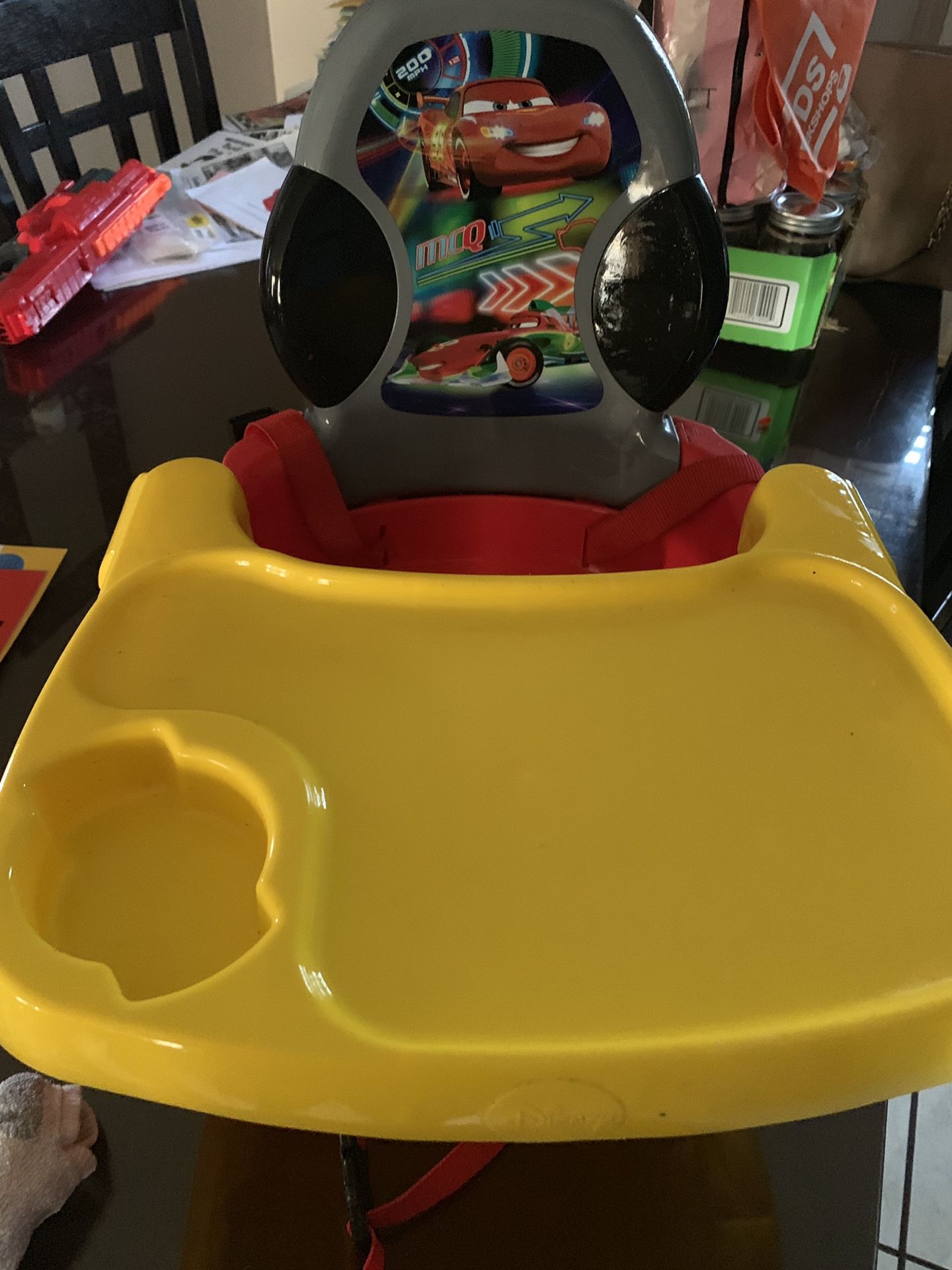 Cars Booster Seat for Eating at Table