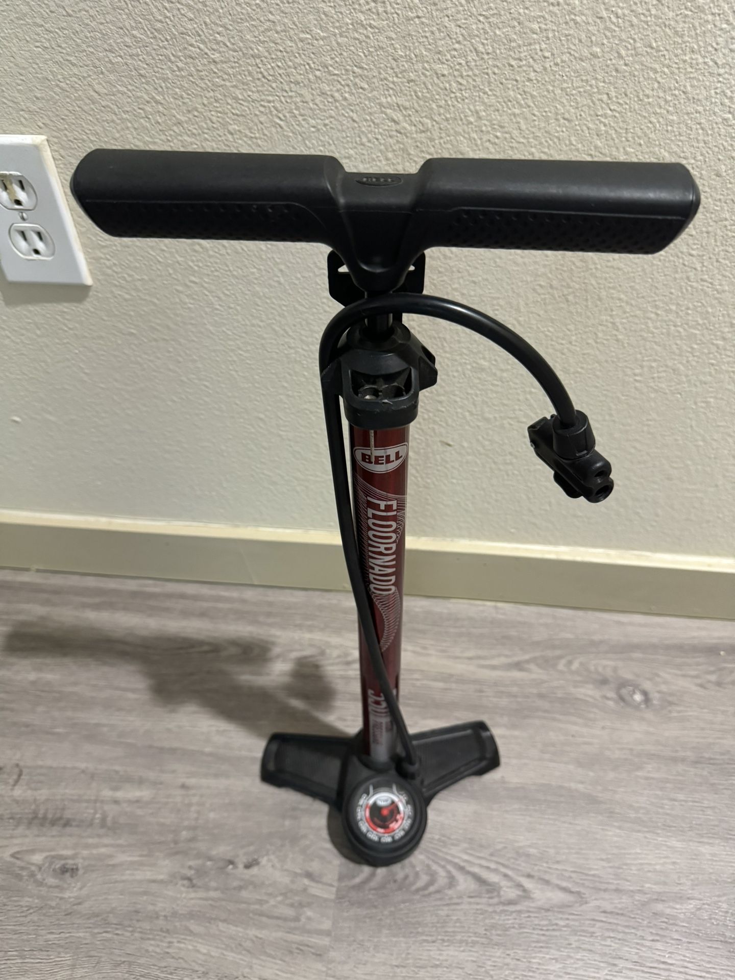 Bell Floornado 550 High Pressure Bike Floor Pump With Gauge