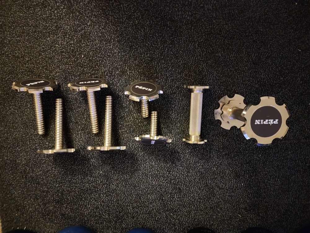 💪 Pepin PRO SERIES Adjustable Dumbbell Handles + 305 lbs of Standard Plates – $700 (or Trade)