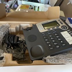 Grandstream GXP2100 4 line IP voip business phone *used*