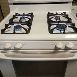 Very Clean White Gas Stove Works Great! Free Delivery!