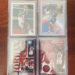 Michael Jordan 1993 Fleer Basketball Card & Insert Card Lot!