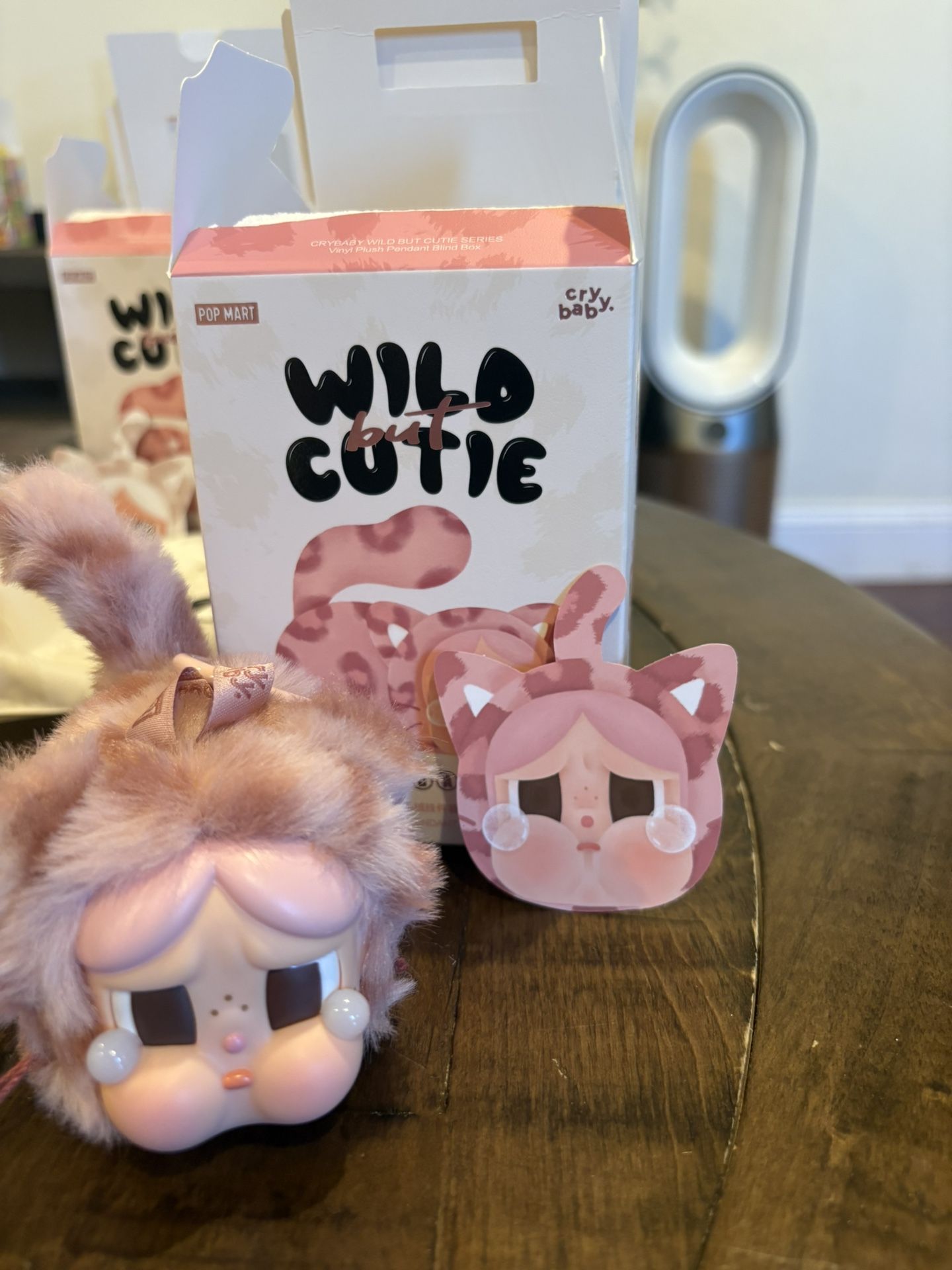 Pop Mart Crybaby Wild but Cutie Series Pink Cutie Vinyl Plush Pendant