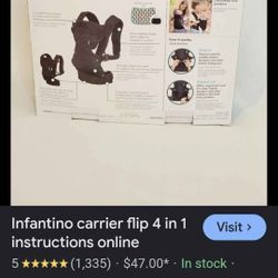 Baby Carrier Never Used