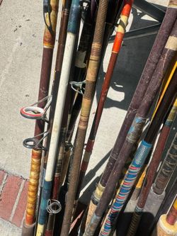 Fishing rods salt water (some refurbished)