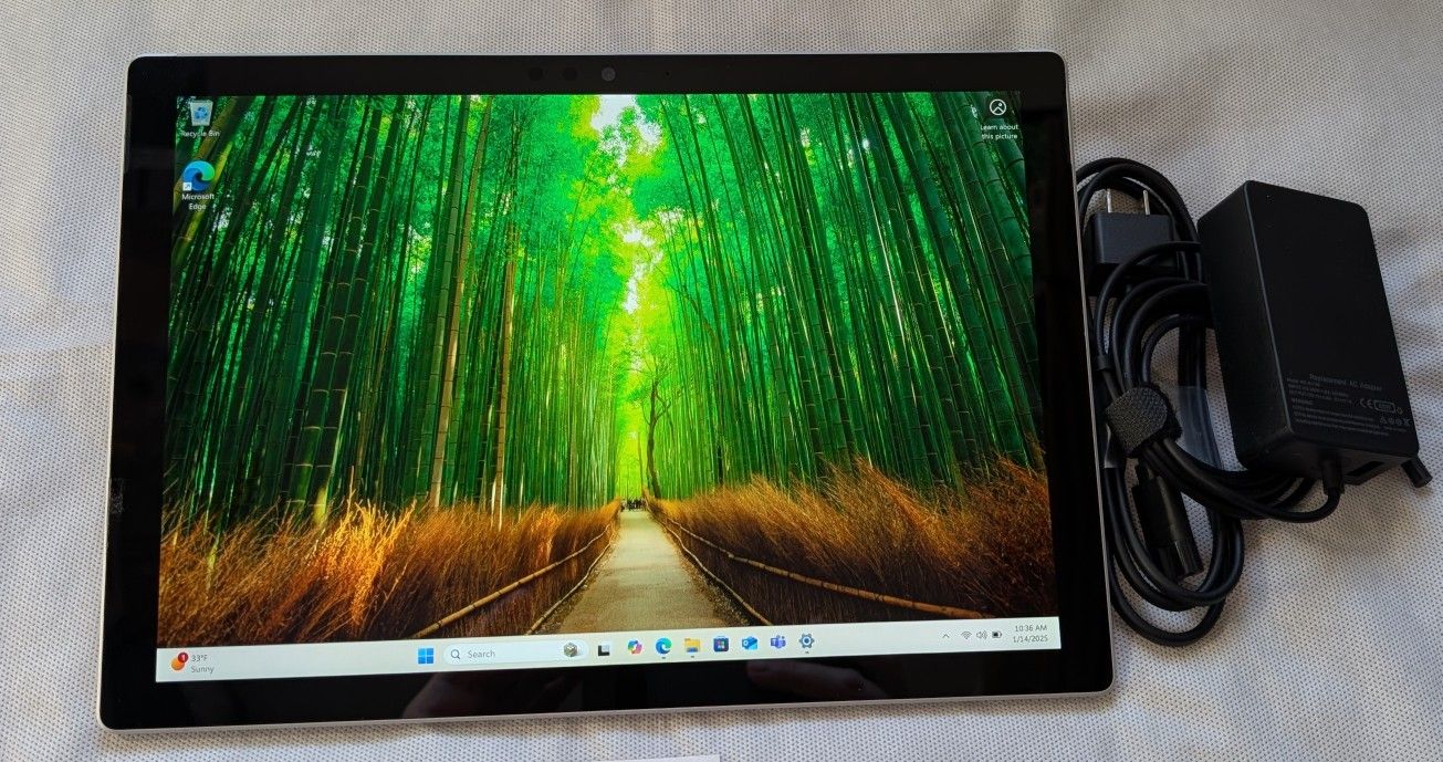 NICE MICROSOFT SURFACE PRO 6 WINDOWS TABLET i7 512GB 16GB RAM 