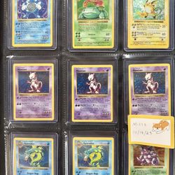 Vintage Pokemon Binder