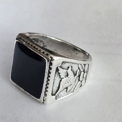 TITANIUM FOREVER WEAR SILVER NEW LADIES SIZE 6 ELEVATE YOUR STYLE RING