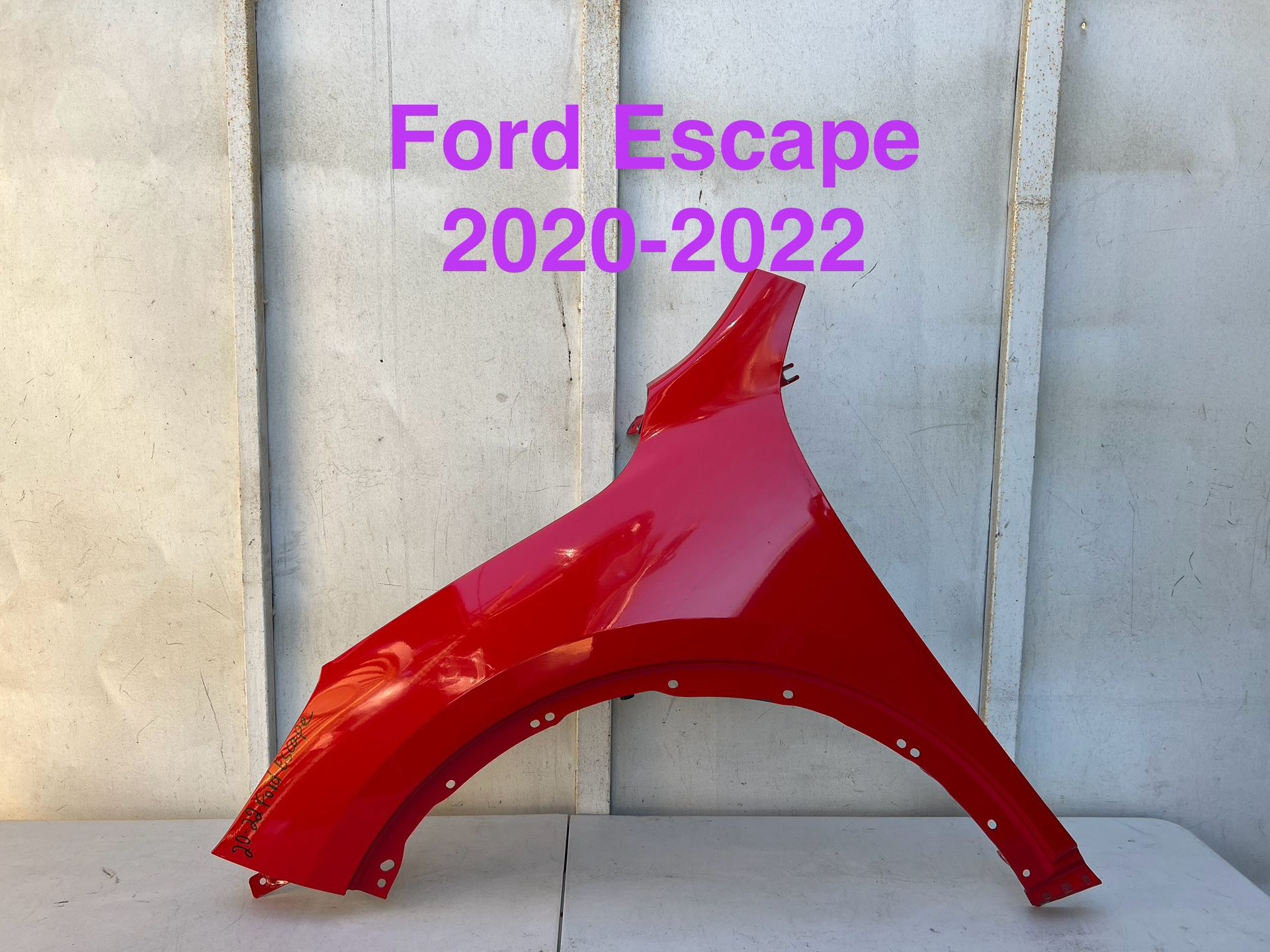 2020-2022 Ford Escape Fender OEM