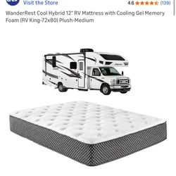 Wanderest Cool Hybrid 12" Rv Mattress 