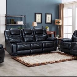 COMFY NEW RECLINING SOFA AND LOVESEAT SET ON SALE ONLY $1199. IN STOCK SAME DAY DELIVERY 🚚 EASY FINANCING 