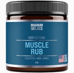 Soothing Muscle Rub with Menthol, Magnesium, Arnica & Msm
