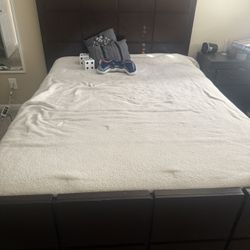 Queen Mattress And Bed Frame 